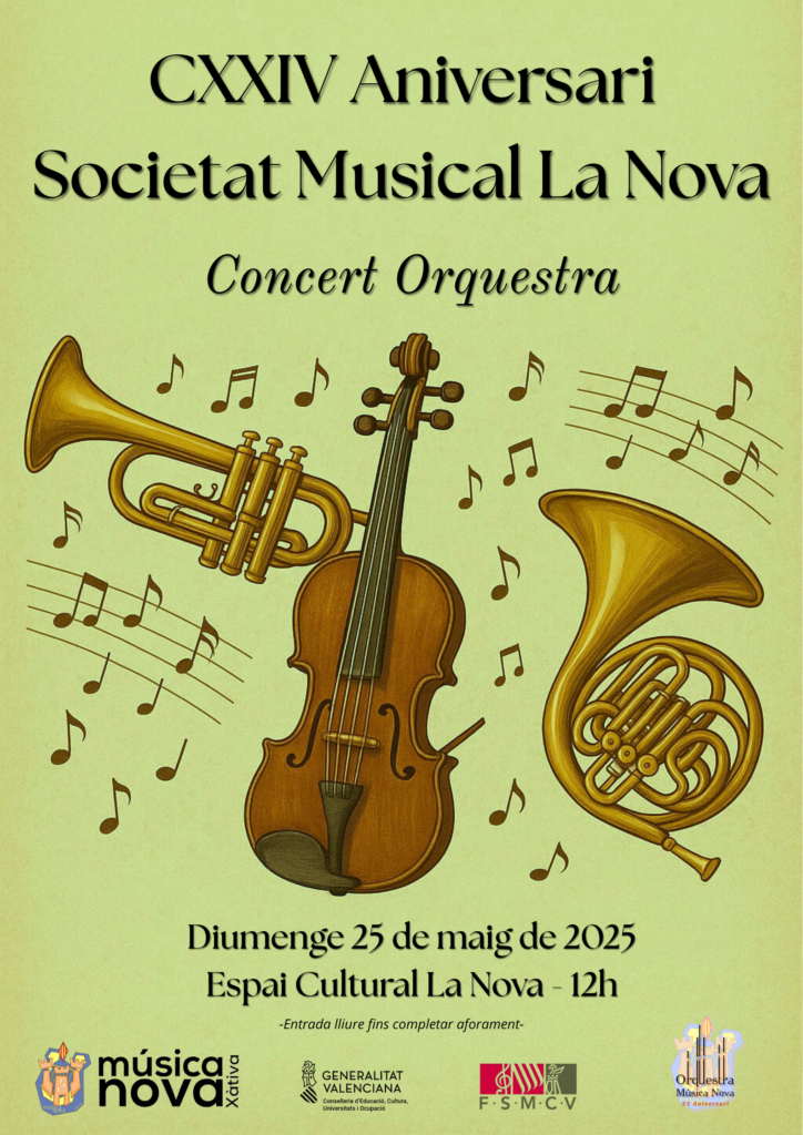 Concert CXXIV Aniversari - Orquestra